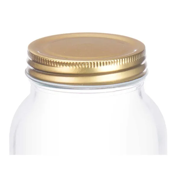 Stiklainis Vivalto Skaidrus Auksinis 950 ml (12 vnt.)