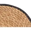 Galda paliktnis Kinvara Melns Kokvilna Jūras aļģe 35 x 0,6 x 35 cm (24 gb.)