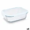 Padažinė Vivalto Skaidrus Silikoninis polipropileno Borosilikatinis stiklas 2,2 L (6 vnt.)