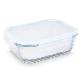 Pusdienu kastīte Vivalto Caurspīdīgs Silikona polipropilēns Borosilikāta glāze 2,2 L (6 gb.)