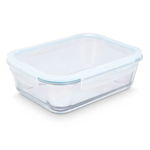 Pusdienu kastīte Vivalto Caurspīdīgs Silikona polipropilēns Borosilikāta glāze 2,8 L (6 gb.)
