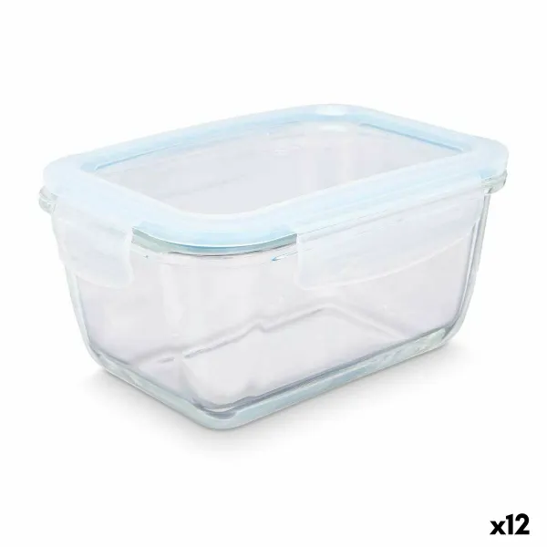 Eväsrasia Vivalto Läpinäkyvä Silikoni polypropeeni Borosilikaattilasi 950 ml (12 osaa)
