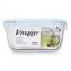 Padažinė Vivalto Skaidrus Silikoninis polipropileno Borosilikatinis stiklas 950 ml (12 vnt.)