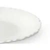 Dessert dish Vivalto White Opaline glass 19 x 2 x 19 cm (24 Units)