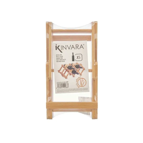pudeļu statīvs Kinvara Dabisks 54 x 15 x 21,5 cm 29 x 8,5 x 15 cm