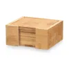 Lasinaluset Kinvara Luonnollinen Bambu kvadratų 12 x 6 x 12 cm 12 x 5,5 x 12 cm 7 Kappaletta (12 osaa)