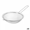 Strainer Kinvara Metal Stainless steel Steel 23,5 x 41,5 x 7,5 cm (12 Units)