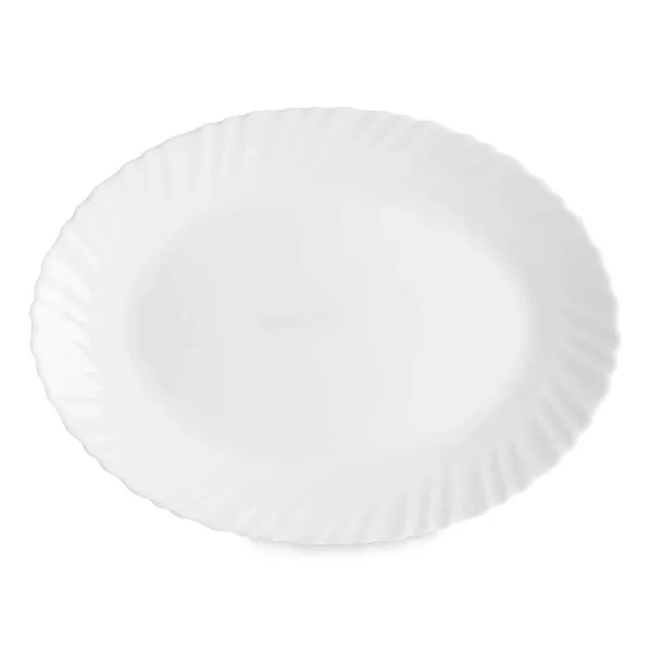 Serviravimo Lėkštė Vivalto Balta Opalinis stiklas 34 x 2,5 x 25 cm 35 x 2,5 x 25 cm (18 vnt.)