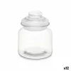 яс Vivalto Прозрачный 600 ml С крышкой (12 штук)