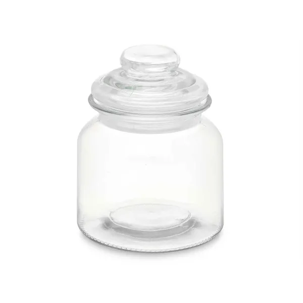 яс Vivalto Прозрачный 600 ml С крышкой (12 штук)