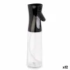Öljy- tai etikkasuihkepukke Kinvara Musta Läpinäkyvä Polyetyleeni polypropeeni polystyreeni PET 300 ml 8 x 24 x 6 cm (12 osaa)