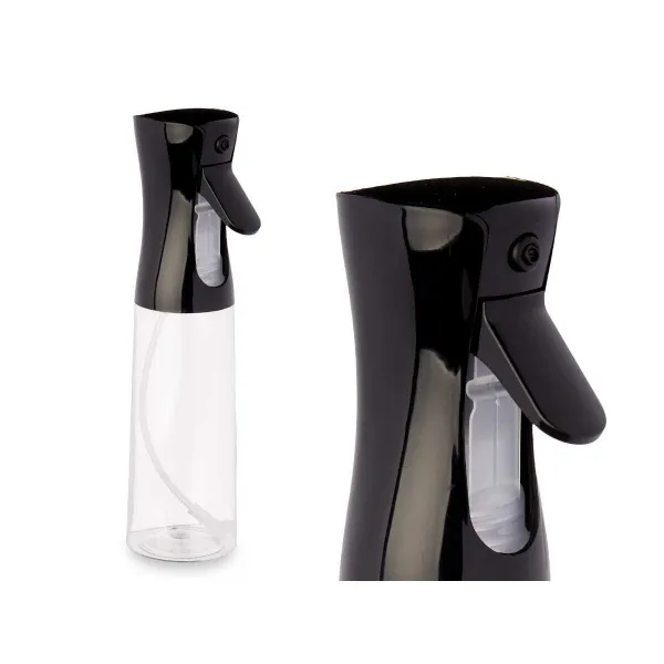 Aliejaus arba acto purškimo butelis Kinvara Juoda Skaidrus Polietilenas polipropileno polistirenas PET 300 ml 8 x 24 x 6 cm (12 