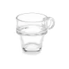 Osainen kahvikuppisetti Vivalto Läpinäkyvä Lasi 90 ml (6 osaa)