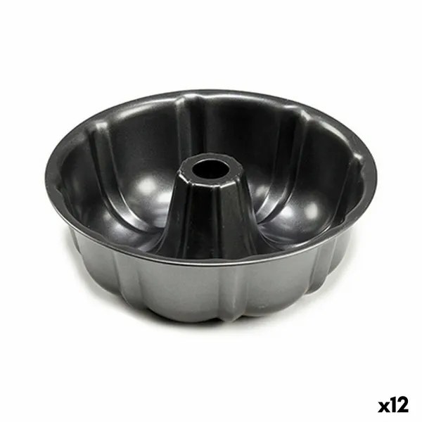 Kakkuvuoka Kinvara Tumman harmaa Metalli Hiiliteräs 25,4 x 8 x 25,4 cm (12 osaa)