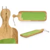 поднос для закусок Gift Decor Зеленый 50,7 x 3 x 14 cm (6 штук)