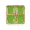 Поднос с отделением Gift Decor Зеленый 31 x 3 x 3 cm (6 штук)