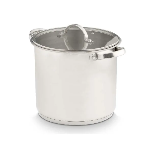 Casserole with glass lid Kinvara Silver 31 x 25 x 24 cm 31 x 23 x 24 cm Induction (4 Units)