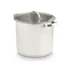 Casserole with glass lid Kinvara Silver 31 x 25 x 24 cm 31 x 23 x 24 cm Induction (4 Units)