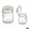 Стеклянная банка Vivalto Прозрачный 150 ml (6 штук)