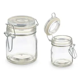 Стеклянная банка Vivalto Прозрачный 150 ml (6 штук)