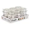 Стеклянная банка Vivalto Прозрачный 150 ml (6 штук)