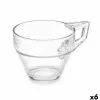 Чашка кофе и чай Vivalto Прозрачный Cтекло 199 ml (6 штук)