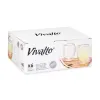 Стакан воды Vivalto Прозрачный Боросиликатное стекло 326 ml (6 штук)