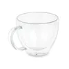 Tee- ja kahvikuppi Vivalto Läpinäkyvä Borosilikaattilasi 140 ml (6 osaa)