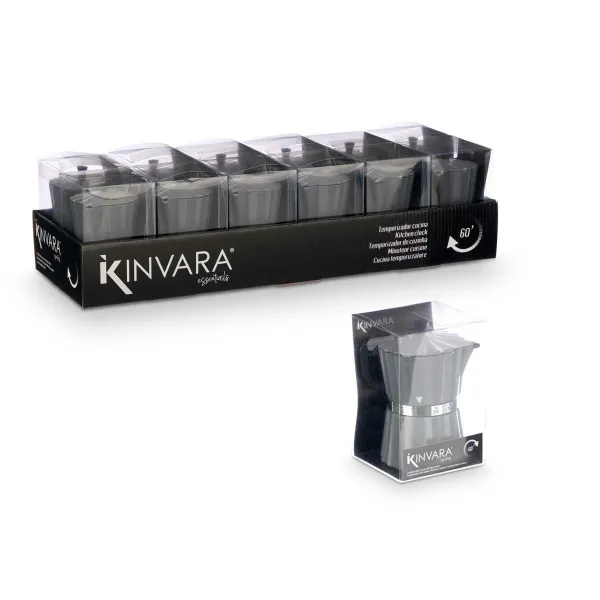 Кухонный таймер Kinvara 9 x 10,5 x 6,5 cm (12 штук)