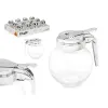 Cruet Vivalto Transparent Metal Glass Plastic 260 ml 10,3 x 10 x 9 cm (12 Units)