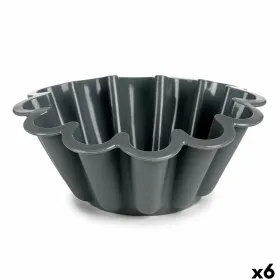 Форма для выпечки Kinvara Светло-серый Темно-серый Силикон 1,5 L 24,5 x 10 x 24,5 cm (6 штук)