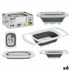 Strainer Kinvara White Grey polypropylene TPR 60 x 26 x 12 cm 39,5 x 4,5 x 26 cm (6 Units)