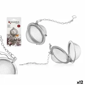 Заварник Kinvara Металл Нержавеющая сталь Сталь 8,5 x 18 x 2,5 cm (12 штук)