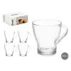 Чашка кофе и чай Vivalto Прозрачный Cтекло 280 ml (6 штук)