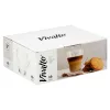 Чашка кофе и чай Vivalto Прозрачный Cтекло 280 ml (6 штук)