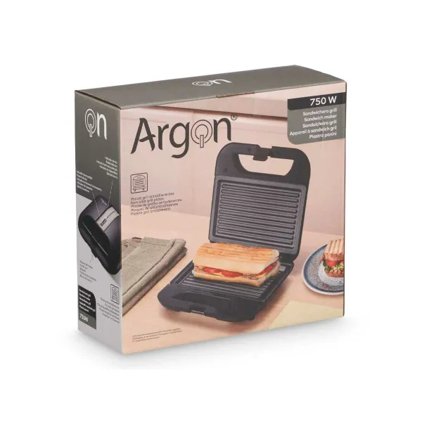 Voileipäkone Argon Musta Teräs 750 W