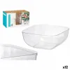 Plāksņu komplekts Leknes Caurspīdīgs Plastmasa 5 L 25,5 x 12,3 x 25,5 cm (12 gb.)