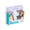 Plate set Leknes Transparent polystyrene Plastic 20,3 x 1,5 x 20,3 cm (24 Units)