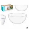 Plāksņu komplekts Leknes Caurspīdīgs Plastmasa 3,5 L 25,5 x 12,5 x 25,5 cm (12 gb.)