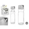 Mausteikko Vivalto Läpinäkyvä Hopeinen Metalli Kristalli Muovinen 180 ml 4,6 x 15,7 x 4,6 cm (12 osaa)