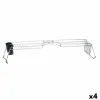 Laajennettava kuivausteline lavuaarille Kinvara Musta Hopeinen 44 x 11 x 16 cm (4 osaa)