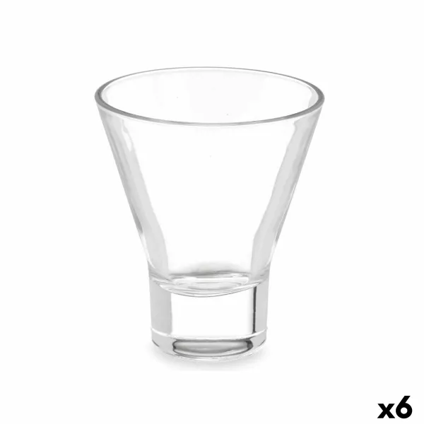 Lasi Vivalto Läpinäkyvä Lasi 230 ml (6 osaa)