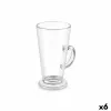 Kristallilasi Vivalto CAFE LATTE Läpinäkyvä Lasi 280 ml (6 osaa)