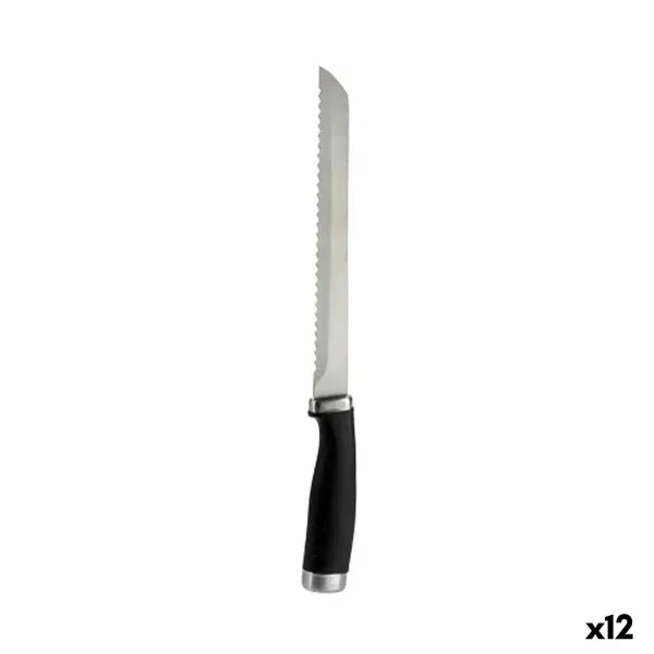 Зубчатый нож Kinvara Нержавеющая сталь Пластик 20 cm (12 штук)