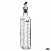 Indelis aliejui Vivalto Skaidrus stiklas Silikoninis polipropileno 500 ml (12 vnt.)