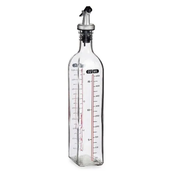 Масленка Vivalto Прозрачный Cтекло Силикон полипропилен 500 ml (12 штук)