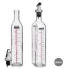 Indelis aliejui Vivalto Skaidrus stiklas Silikoninis polipropileno 500 ml (12 vnt.)