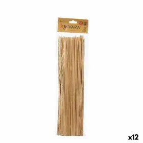 Bambukiniai dantų krapštukai Kinvara Natūralus 30 cm 85 Dalys (12 vnt.)