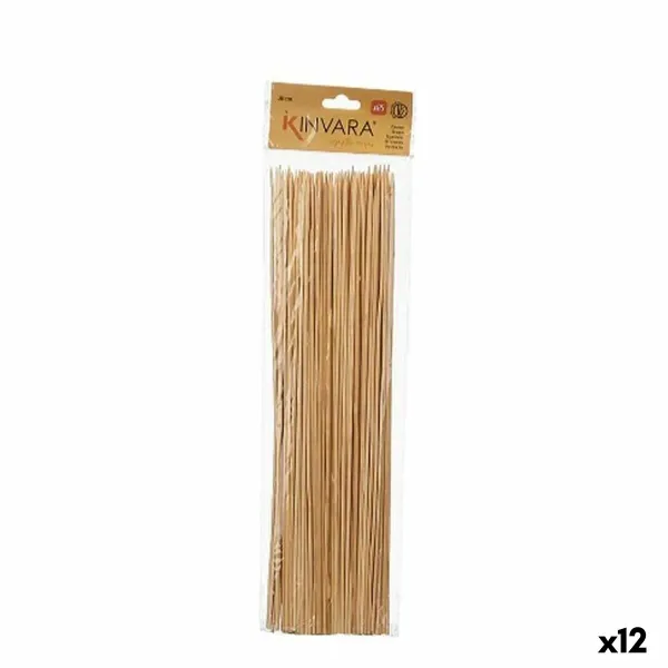 Бамбуковые палочки Kinvara Натуральный 30 cm 85 Предметы (12 штук)