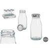 Lasipullo Vivalto Läpinäkyvä Hopeinen PVC Metalli Lasi 250 ml (6 osaa)
